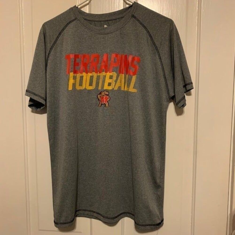 MARYLAND TERRAPINS FOOTBALL SIZE MEDIUM T-SHIRT